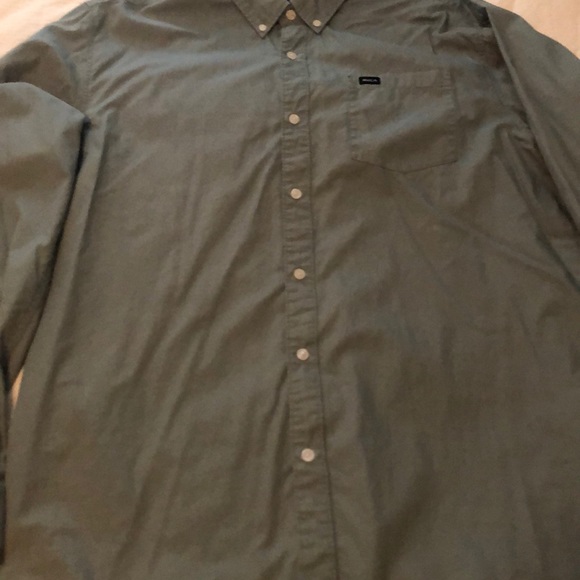 RVCA button down dress/casual shirt  XL - Picture 5 of 5